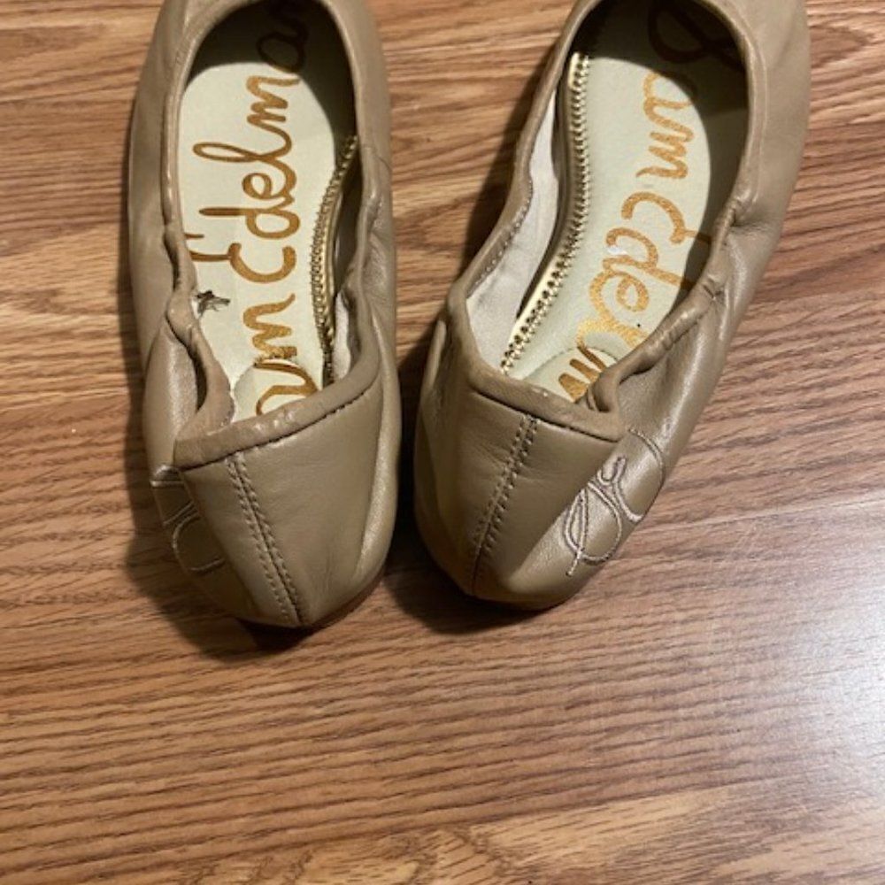 Sam Edleman Fritz Beige Ballet flats, size 9 - Picture 3 of 12